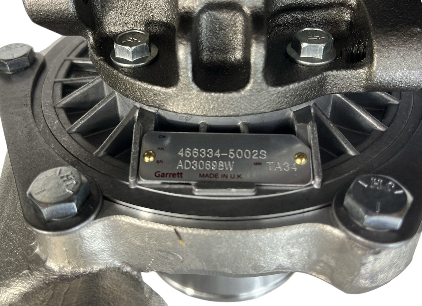 466334-5002S Garrett TA3401 Турбокомпресор SE500252 466334-0004 для двигуна John Deere 6414 6059 6068 5.9L 6.8L 6359D 6359T 6359 Навантажувач 544E 655B 544G 710D