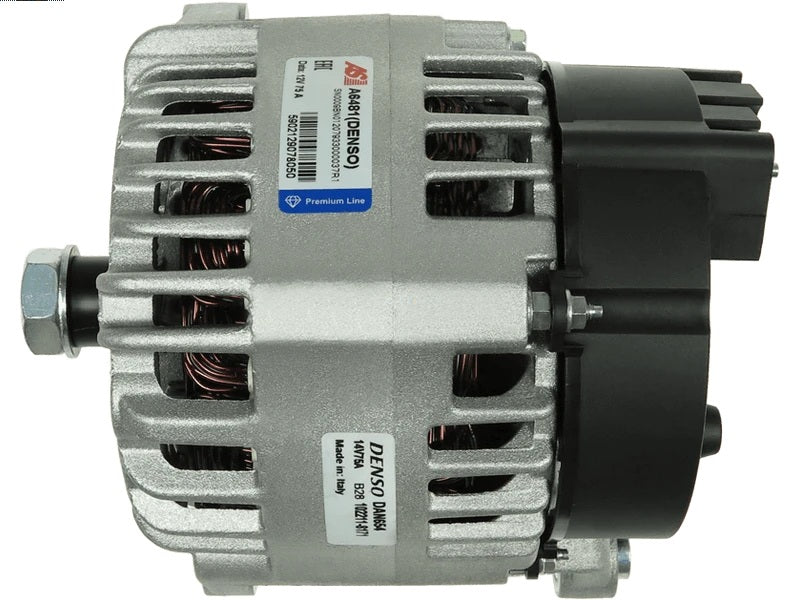 DAN654 12V/75A (B+ D+ W) New Alternator