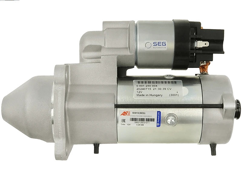0001250004 12V/3.2Kw 10t CW New Starter motor