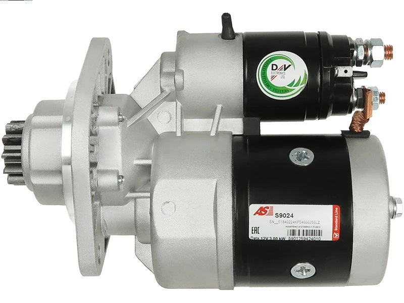CS944 12V/3.0Kw 11t CW New Starter motor