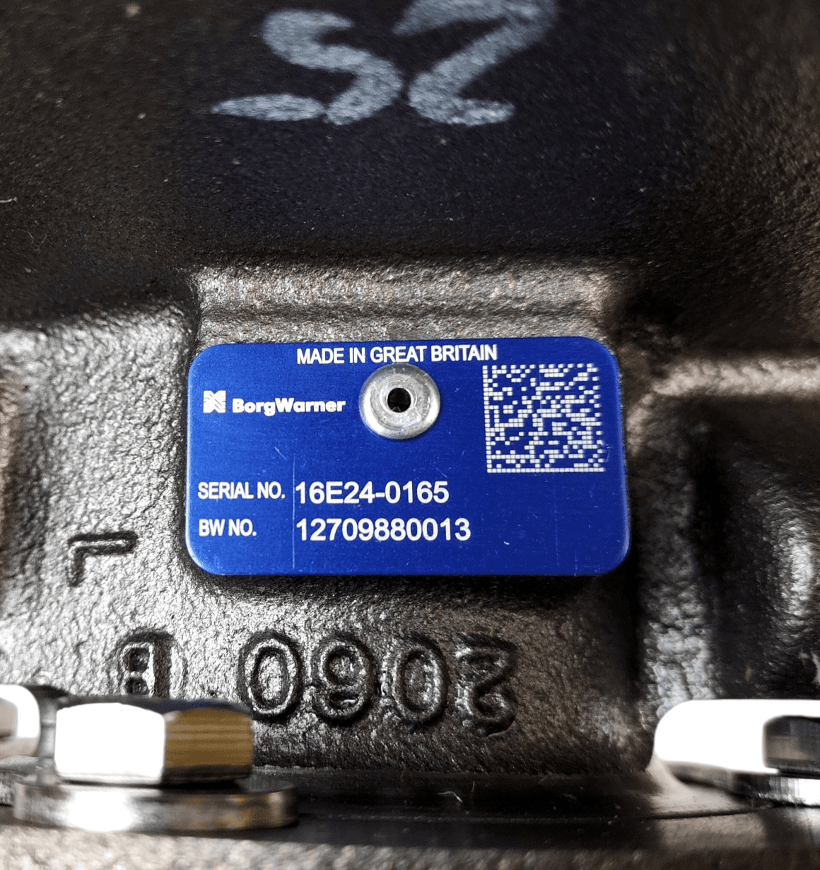 12709880013 Турбокомпресор BorgWarner S200G 04903329 для двигуна Deutz TCD2013L06 TCD2013L6 4V