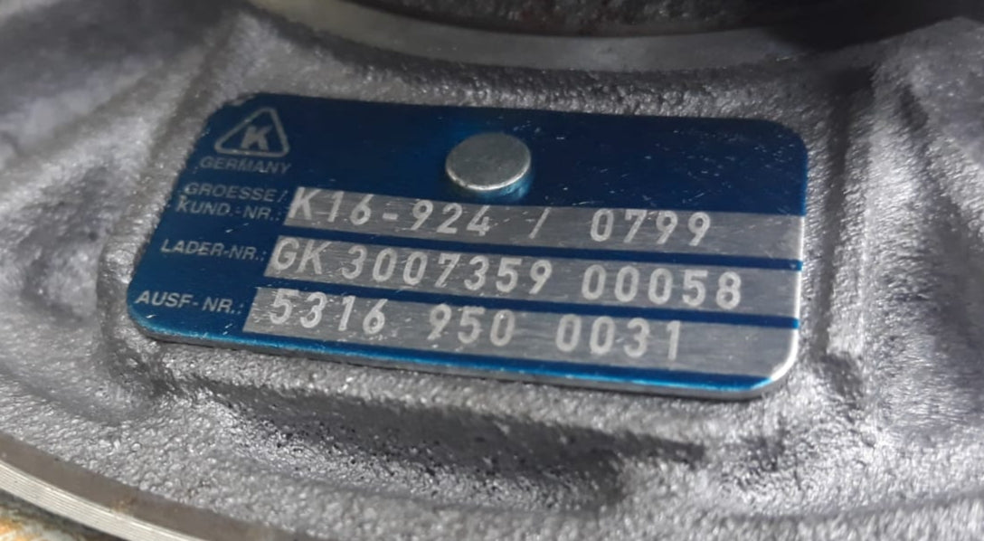 53169500031 New Turbocharger