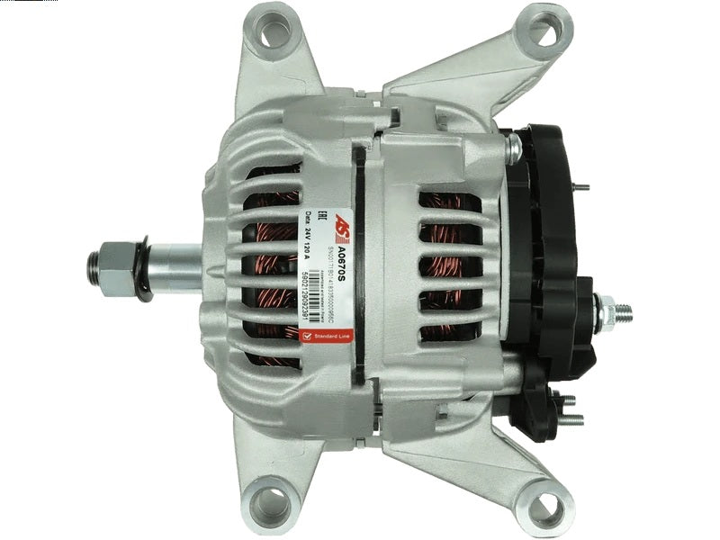 0124655076 24V/120A (D+ W) New Alternator