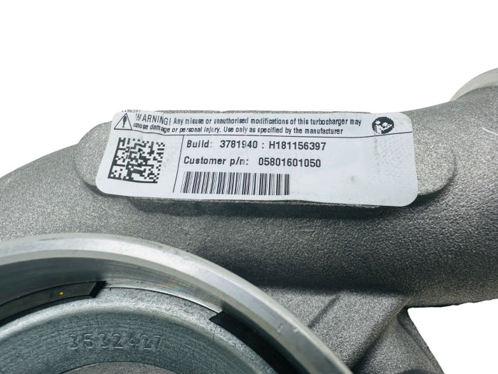 3781938 New Turbocharger