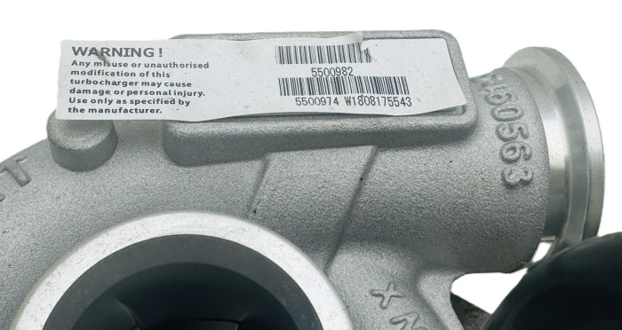 5500982 New Turbocharger