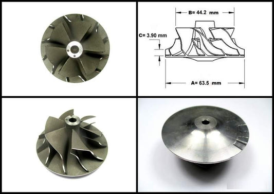 CW16196 New Turbocharger Compressor Wheel