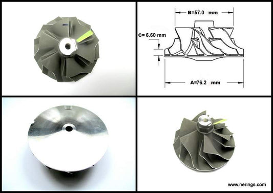 CW16266 New Turbocharger Compressor Wheel