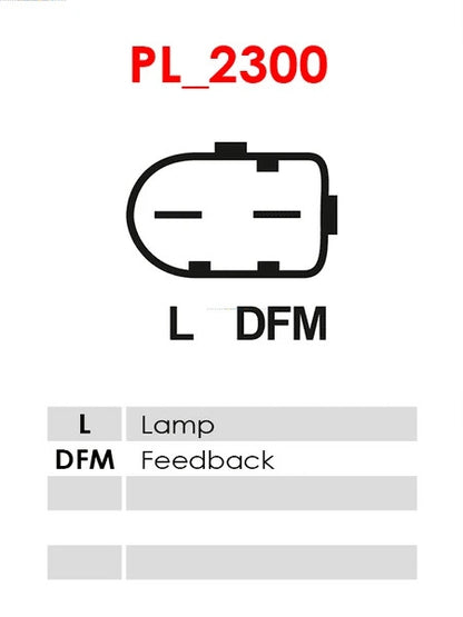 CA1679 12V/120A (L DFM) New Alternator
