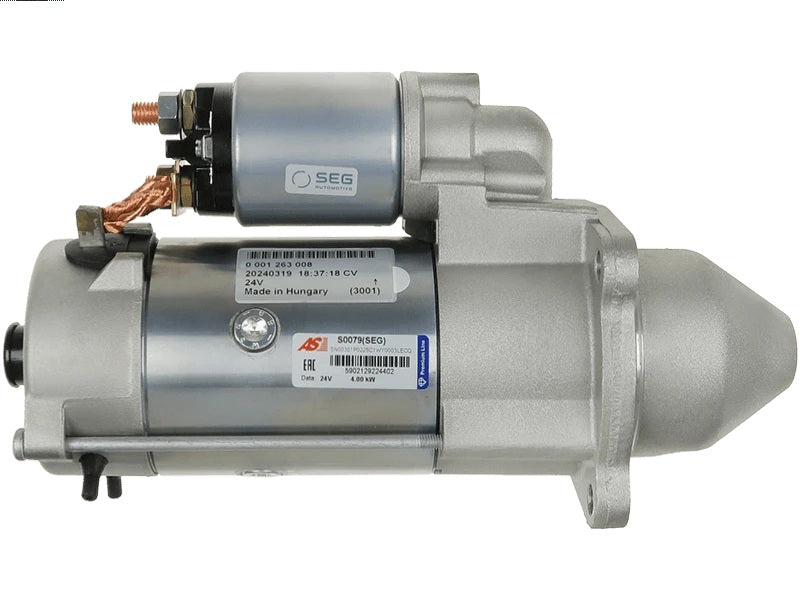CS1514 24V/4.0Kw 9t CW New Starter motor