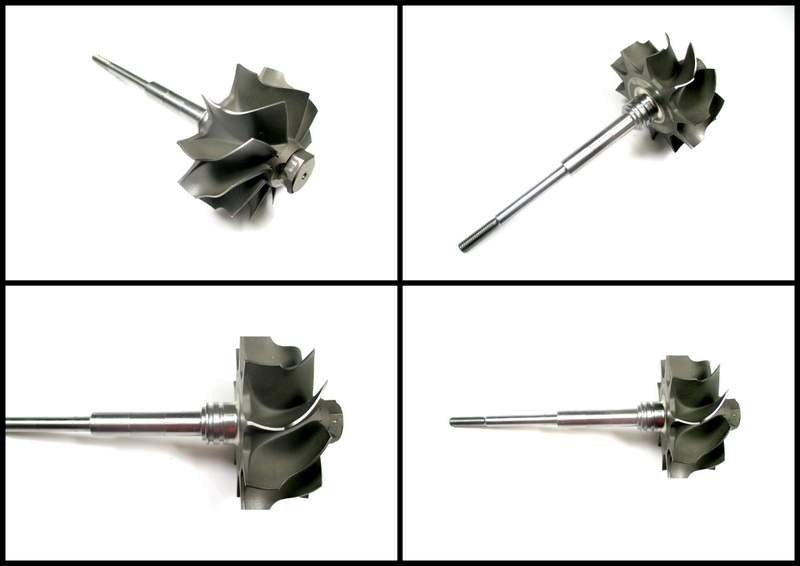 TW16037 New Turbocharger Turbine Wheel & Shaft